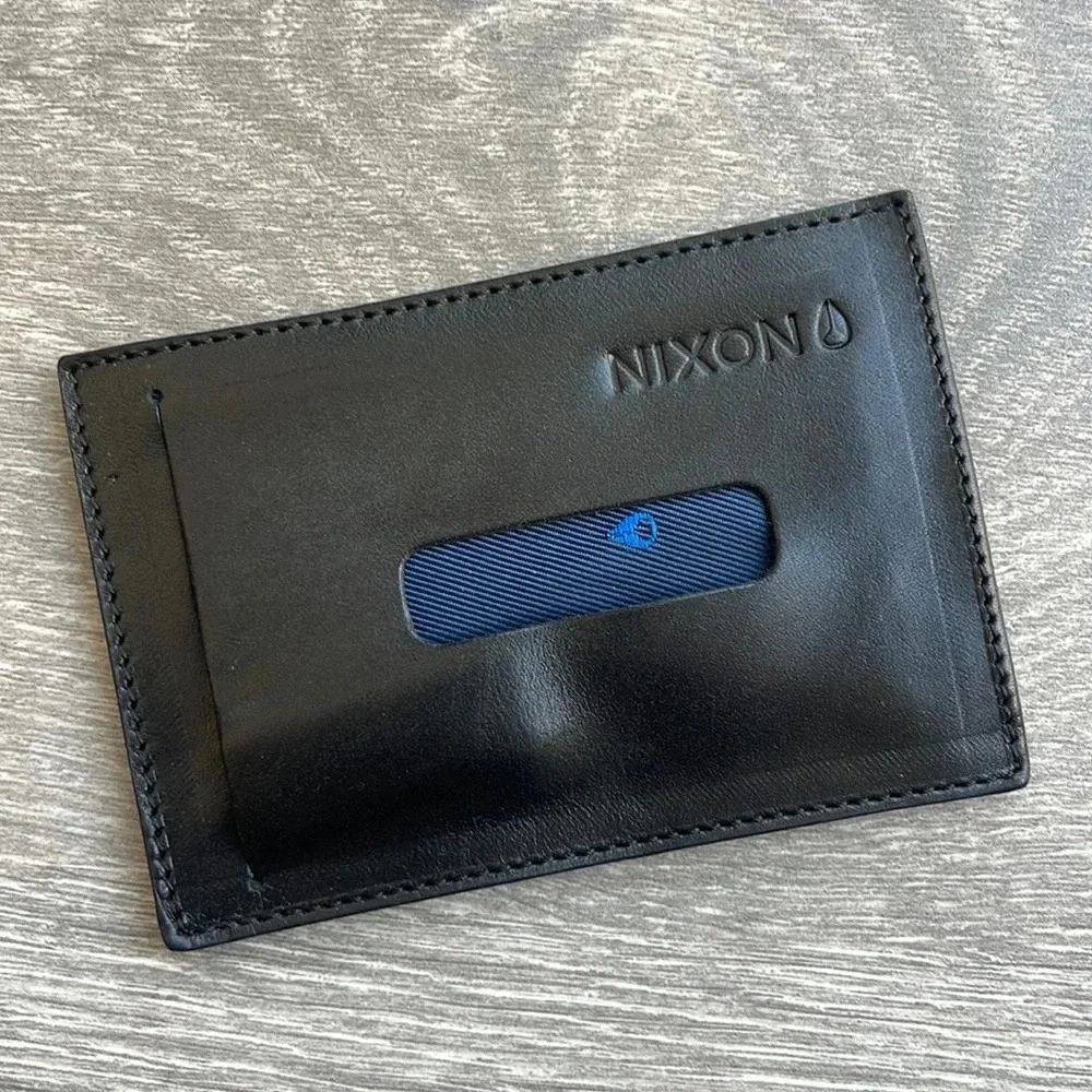 Nixon Stealth Slim Card Wallet, black